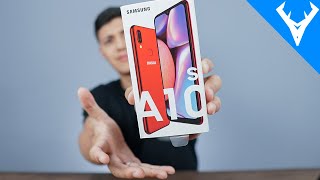 GALAXY A10s O BARATINHO DA SAMSUNG VALE A PENA o PREÇO UNBOXING [upl. by Conte]