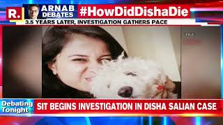 SIT Begins Investigation In Disha Salians Death Case  Nations Sharpest Opinion [upl. by Lotus]