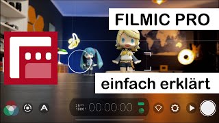 FILMIC PRO Tutorial deutsch 2022  alle Funktionen erklärt [upl. by Dael879]