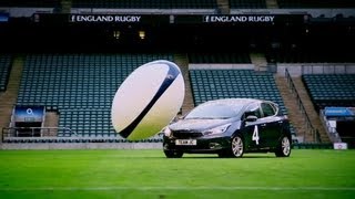 Car Rugby at Twickenham First Half  Top Gear [upl. by Elpmet]