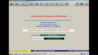 Présentation du logiciel pour laboratoire danalyses médicales [upl. by Phaedra]