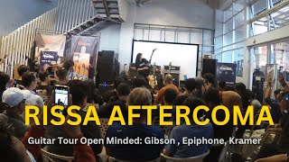 Rissa Geez Aftercoma  Gibson EpiPhone Kramer Tour Yogyakarta 2024 [upl. by Intruoc]