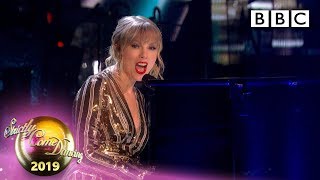 TaylorSwift performs Lover  The Final  BBC Strictly Come Dancing 2019 [upl. by Imoyn]