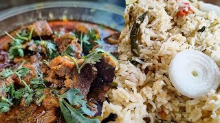 bagara rice and mutton curry  bagara khana aur mutton ka salan  delicious recipe😋 [upl. by Ignacio]