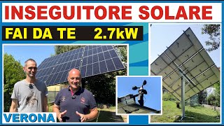 INSEGUITORE fotovoltaico faidate [upl. by Gnirps]