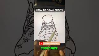 How To Draw Anime Style Shoes Easily animeart drawing art [upl. by Charis]