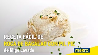 Receta fácil de roca de bacalao con pil pil de Iñigo Lavado [upl. by Gypsy]