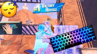 1 HOUR Sleeping amp Chill ASMR Mechanical Keyboard Sounds 😴 ASMR 😍 Fortnite ZoneWars Gameplay 240FPS [upl. by Ploch]