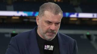 Ange Postecoglou’s postmatch interview after Crystal Palace win [upl. by Web]