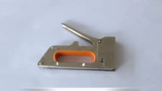 R23 1008F Heavy Duty Metal Gun Tacker Staple Gun Stapler [upl. by Ekul]