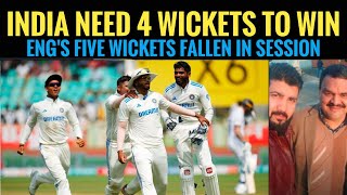 India take 5 wickets in session and likely to win match in next session [upl. by Nimesh195]