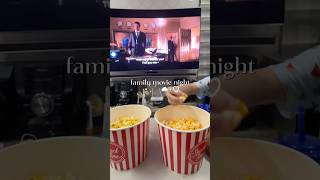 netflix  popcorn  ice cream  triple happiness ❤️❤️❤️ qualitytimetogether familymovienight [upl. by Oleg]