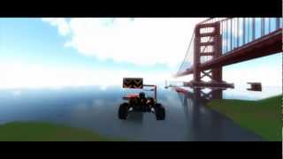 Trackmania  Across Golden Gate Bridge by NOOBYZOR [upl. by Mount998]