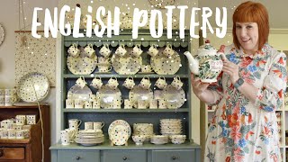 My obsession with ENGLISH POTTERY EMMA BRIDGEWATER amp BURLEIGH in Stoke on Trent [upl. by Ansilme]