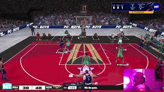 NBA 2K25  🏀 MyTEAM 🏀  🟥 PART 2 🟥 TRIPLE THREAT PARK  NEW CARDS  ➡️ LIVE GAMEPLAY ⬅️ [upl. by Knipe]