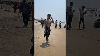 Beach reaction❤️😍reaction beachvibes reactionvideo gymreelsshortsviral shortsindia subscribe [upl. by Htebilil544]