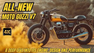 All New 2025 Moto Guzzi V7  A Deep Dive into Its Engine Design and Performance [upl. by Folger]