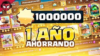 GASTAMOS UN 1000000 DE PUNTOS ESTELARES ¡¡LLEVABA UN AÑO AHORRANDO PARA ESTO  Clash Royale [upl. by Tama]