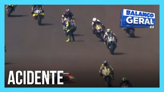 Pilotos morrem durante prova da moto 1000 GP no Paraná [upl. by Publias]