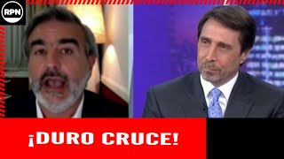 Paco Durañona se le paró de manos en plena entrevista a Feinmann y se pudrió todo [upl. by Bibbye866]