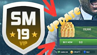 Soccer Manager 19 VIP  SM19 HACK FREE MONEY [upl. by Yorgo]