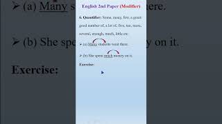 Modifier Part6 english modifier hsc spokenenglish englishgrammar [upl. by Ynaffets]