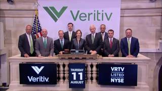 Opening Bell 08112016 Veritiv [upl. by Marfe]