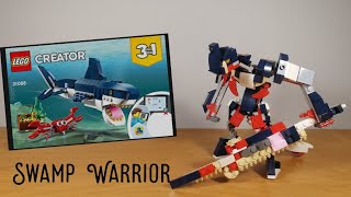 Lego 31088 alternate build Swamp Warrior [upl. by Wasserman962]