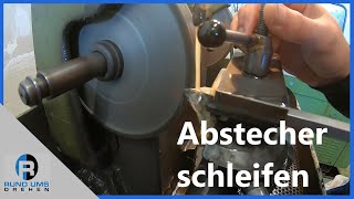 Abstechwerkzeug schleifen mit Anleitung [upl. by Idalia767]