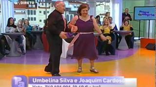 Dança na Praça  Umbelina Silva e Joaquim Cardoso  Praça da Alegria [upl. by Samy]