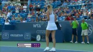 Cincinnati 2011 Final Highlights Maria Sharapova Vs Jelena Jankovic [upl. by Falcone]