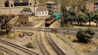 Lake County Model Railroad Club HO Scale Layout [upl. by Kristi]