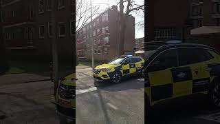 NIV Rijopleiding voertuig Opel Mokka met spoed door Utrecht [upl. by Nicolas]