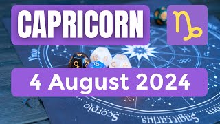 Capricorn horoscope  Capricorn Horoscope for Today 4 August 2024 [upl. by Adlare378]