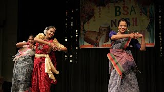 Rangabati  Faguni Purnima Raate  Dance by Tabassum Eliza Mishra  BSA Night 2024 [upl. by Ayatan]