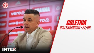 Entrevista coletiva  Andrés DAlessandro  27092024 [upl. by Chandra]