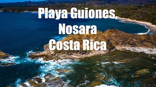 Playa Guiones Nosara Guanacaste Costa Rica 4K [upl. by Annasiul547]