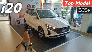 Hyundai i20 Top Model Asta O 2024 ❣️ i20 Top Model Review 😍 Price • Features [upl. by Louisette218]