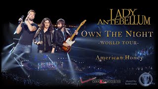 Lady Antebellum  quotAmerican Honeyquot Own The Night World Tour Live [upl. by Amat]