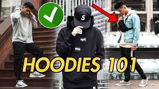 How To  STYLE HOODIES Streetwear [upl. by Fromma]