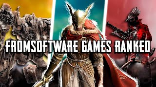 Ranking FromSoftware Games Personal Worst To Best [upl. by Carmita]