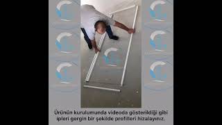 SİNEKLİK ÖLÇÜ ALMAKURULUMMONTAJ 05342297903 [upl. by Reerg]