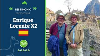 Testimonio Españal  Enrique Lorente X2 incacivilization españaturismo viagensmachupicchu [upl. by Sheppard742]