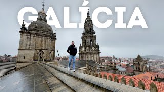 Como é e onde Fica o Caminho de Santiago de Compostela na Galícia O Que Fazer e Comer na Espanha🇪🇸 [upl. by Airotnes]