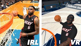 I BECAME LEBRON JAMES IN GYMCLASS VR Face Creation amp Build [upl. by Llenrod]