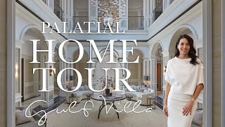 HOME TOUR  PALATIAL GULF VILLA [upl. by Arrol]