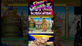 Guile double PERFECT in SF2 Turbo 🥋StreetFighter Guile FightingGames Arcade [upl. by Ytteb]