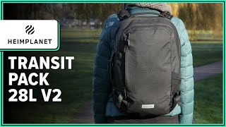 Heimplanet Transit Line Travel Pack 28L V2 Review 2 Weeks of Use [upl. by Nyrac992]