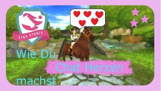 Wie du CHAT HERZEN machst  Star Stable Academy [upl. by Nassah736]