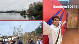 Thorpe Park  2024 Final Day [upl. by Pattie]